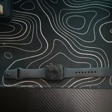 Apple Watch Series 5 40mm Black Aluminum Case, Black Silicone Band, 32GB