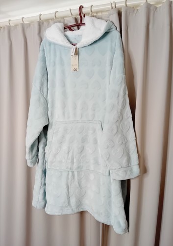 George Women’s Glitter Heart Snuggle Fleece Hoodie (size Large) RRP 20.00£ - Picture 4 of 10