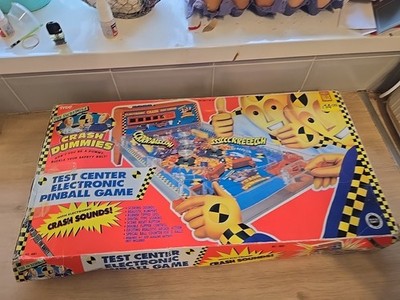 CRASH DUMMIES - FLIPPER - TEST CENTER ELECTRONIC PINBALL - TYCO getestet funktioniert 