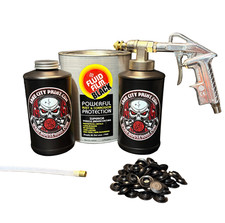 Black Fluid Film Pro Undercoating Gun - Strai...
