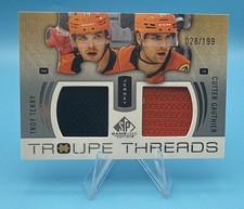 2025-26 SP Game Used Troy Terry & Cutter Gauthier /199 Troupe Threads