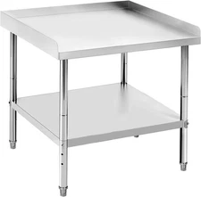 Stainless Steel 30" x 30 " Commercial Kitchen Restaurant Work Food Prep Table