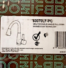 Brizo 63070LF-PC Venuto Single Handle Pull-Down Kitchen Faucet Chrome