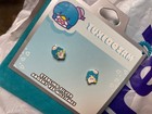 TUXEDO Sam by hello kitty EARRINGS 925 STERLING SILVER SANRIO retro penguin zoo — photo 3