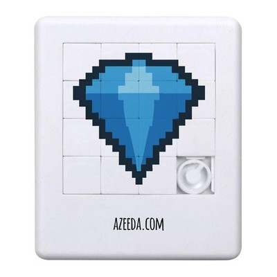 Schiebepuzzle ''8-Bit Diamant Edelstein'' (PZ00038026)