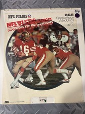 NFL 1981 Season-Super Bowl XVI 16: 49ers vs. Bengals-CED SelectaVision Videodisc