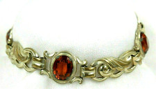 TRAUMHAFTES ANTIKES JUGENDSTIL STEINBESATZ  - DOUBLE - ARMBAND UM 1900!!!
