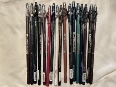 KleanColor Eye/Lip Liner Pencils 17 Colors New Sealed Sharpener Glitter #M4