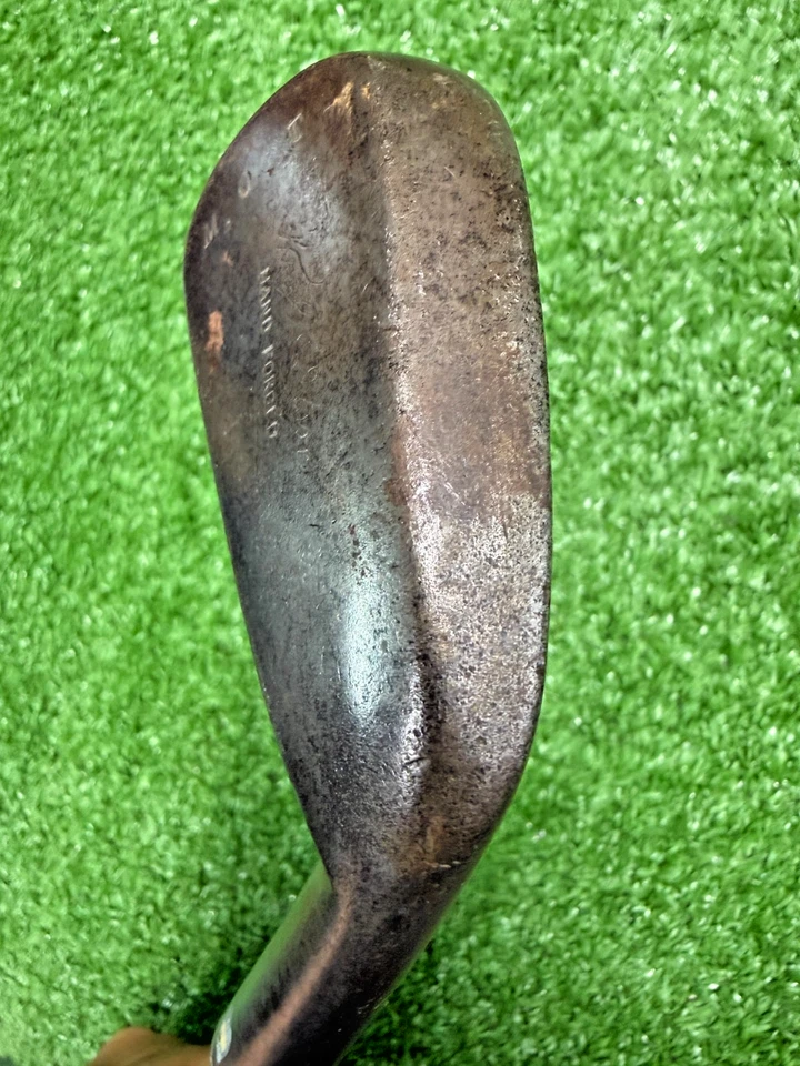 Wright & Ditson Cara Suave Hickory Mashie Hierro/Envoltura de Cuero/38.25"/BAR11 Foto 4 de 4