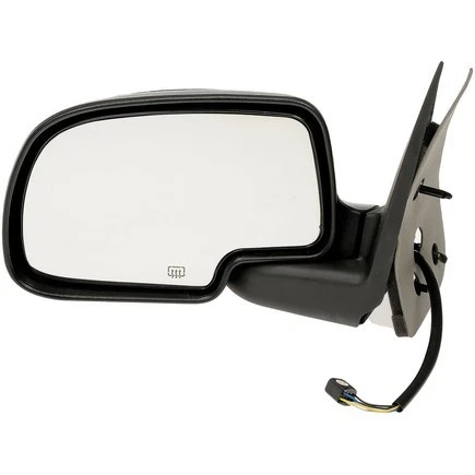 Dorman 955-064 Side View Mirror   Left, Power, Heated; Black And Chrome