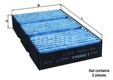 Innenraumfilter Aktivkohlefilter LAO 878/S KNECHT für MERCEDES-BENZ M-KLASSE GLE