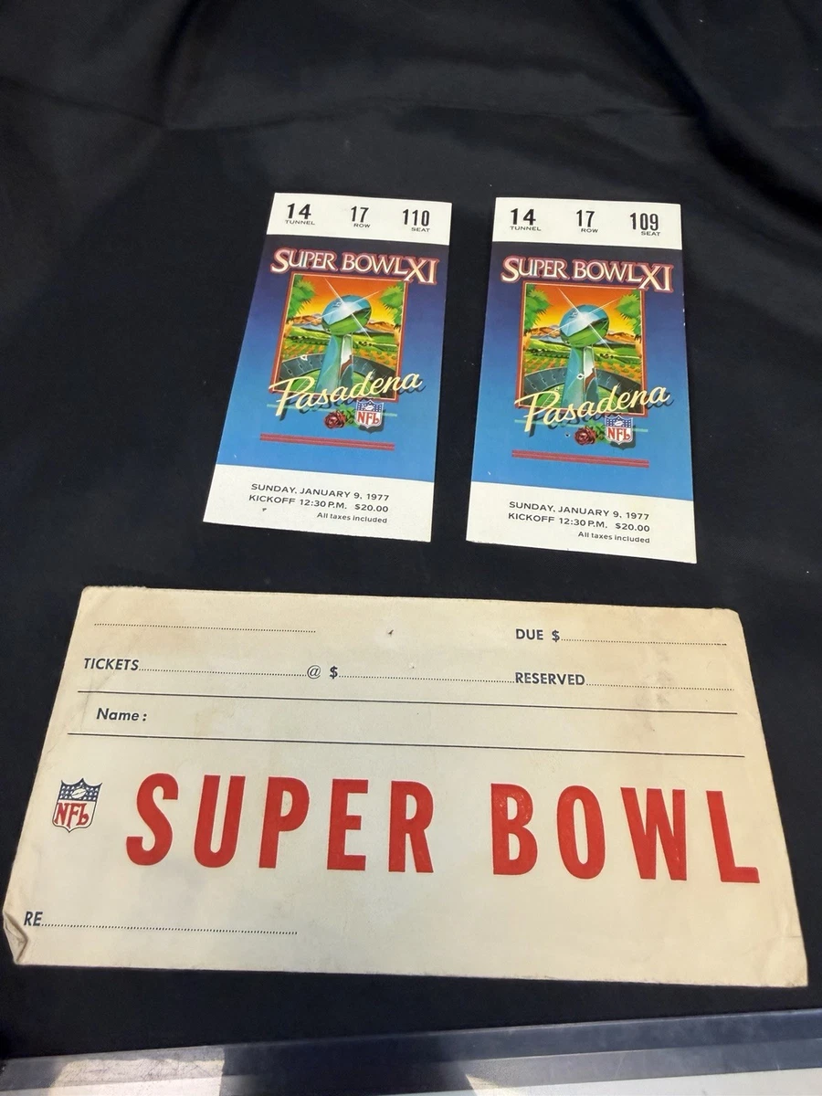 Super Bowl In Vintage Sports Ticket Stubs for sale | eBay