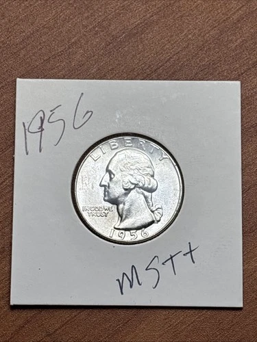 1956 Mint Silver Washington Quarter Uncirculated