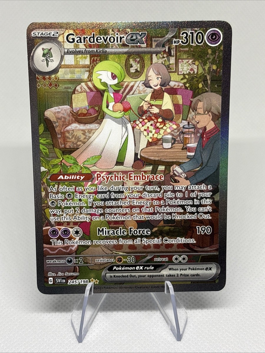 245 198 pokemon card Gardevoir ex 245/198 SIR SV Scarlett Violet Base Set Pokemon [NM] (1) –  JustEncased main image 0
