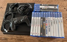 Sony PlayStation 4 CUH-1001A 500GB With Controller 17 Game Bundle