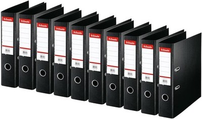 Set mit 10 Stück A4-Ordnern Esselte Standard