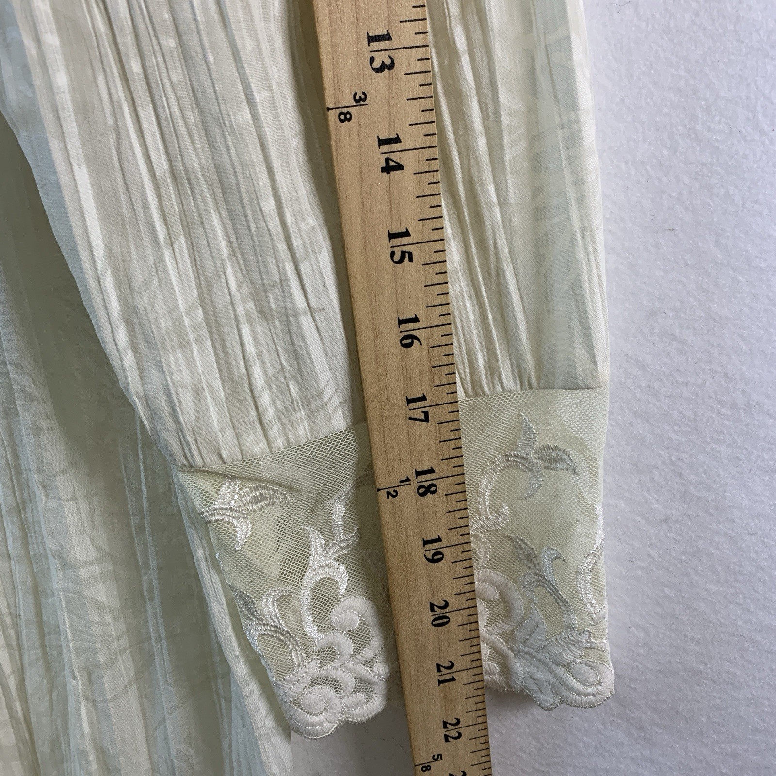 Coldwater Creek Womens Semi Sheer Boho Romantic B… - image 8