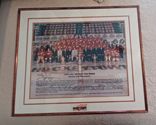 Detroit Red Wings 1996-97 & 1997-98 Stanley Cup Championship Framed Team Photos