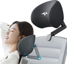 Memory Foam Headrest Attachment for Office Chair, Attachable Chair Head Rest, De