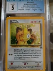 CGC 5 Meowth Pokemon Black Star Promos-10 Holo TCG Game Boy Game