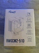 Rosewill CPU Air Cooler with Digital Display RWGCM2-51D - New, Sealed