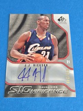 J. J. HICKSON 2009-10 UPPER DECK SP SIGNATURE EDITION SIGNIFICANCE AUTOGRAPH 249