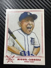 2018 Topps Big League Star Caricatures - #SCR-MC - Miguel Cabrera - Tigers