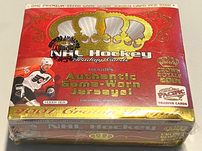 2000-01 PACIFIC CROWN ROYALE NHL HOCKEY SEALED UNGEÖFFNETE HOBBY BOX