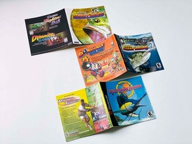 SEGA Bass 1 + 2 + Marine Fishing + Reel Fish Wild (Dreamcast) [COMPLETE + DISC]