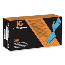 KleenGuard 57373CT G10 Nitrile Gloves - Blue, L (100/BX, 10 BX/CT) New