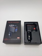 Car FM Transmitter S-06 3.4A Dual USB Ports Wierless Music Player