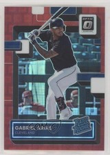 2022 Panini Donruss Optic Rated Rookie Red Pandora Prizm 91/99 Gabriel Arias 1v1