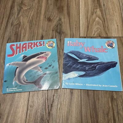 Baby Whale & Sharks  (All Aboard Books) - Wilson, Lynn - Paperback VTG 1991