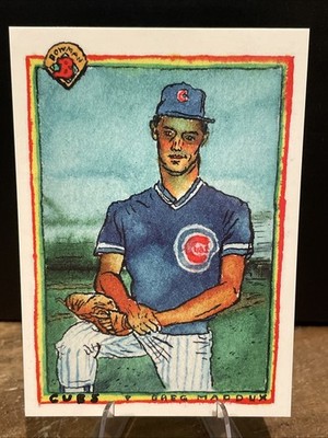 2025 Topps Shoebox Treasures xAndy Friedman GREG MADDUX 1990 Bowman Braves B90-1