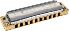 Hohner Marine Band Crossover C Mundharmonika modern diatonisch Snapcase Bambus