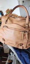sugarjack Hannah tan leather bag, changing bag + & dust bag