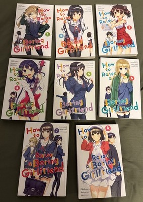 How to Raise a Boring Girlfriend Manga 1-8 English