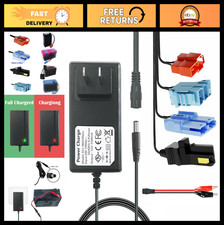 Universal 12V 24V Charger for Kids Ride-On Cars, Power Wheels, LED Lights, Ada