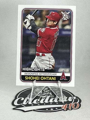 2020 Topps Big League #294 Shohei Ohtani BASEBALL Los Angeles Angels