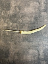 Deer Antler Button Hook-Shoe Corset Tool - 10 1/4  . Vintage. Handmade