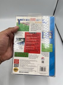 FIFA International Soccer (Sega CD) NEW FACTORY SEALED RARE! With Hang Tab