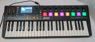 AKAI Advance 49 MIDI Keyboard Controller Tested Works Great | eBay