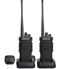 2Pack Retevis Walkie Talkies Long Range Heavy Duty 2 Way Radio 3200mAh Warehouse