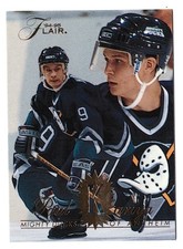 PAUL KARIYA 1994-95 Fleer Flair #4 HOF