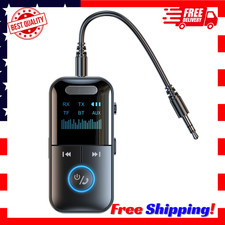 4In1 Bluetooth Audio Adapter Wireless Receiver Transmitter MP3 Player 3.5mm Aux