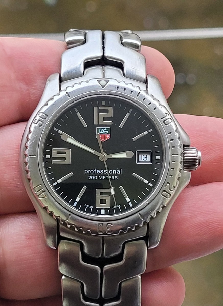 TAG Heuer Link Quartz Professional WT1110.Black Quartz Men's 42mm