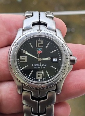 TAG Heuer Link Quartz Professional WT1110.Black Quartz Men's 42mm