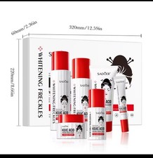 SADOER Kojic Acid Skin Care Set – Freckle Removal & Moisturizing Travel Kit