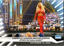 Carmella #95 Topps 2021 WWE Diva