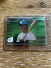 2023 UD GOODWIN CHAMPIONS RAINBOW GREEN PLATINUM TERMARR JOHNSON PIRATES Card